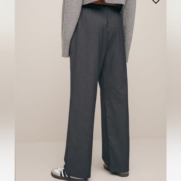 Reformation Olina Pant in Charcoal *NEW* - Picture 3 of 5
